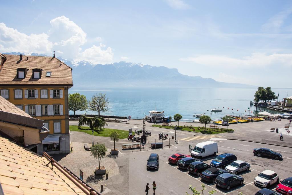 Guest House Le Charlot Vevey Szoba fotó