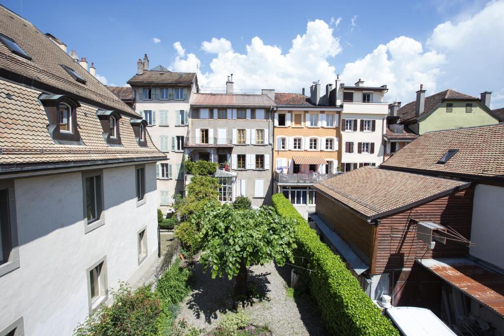 Guest House Le Charlot Vevey Szoba fotó